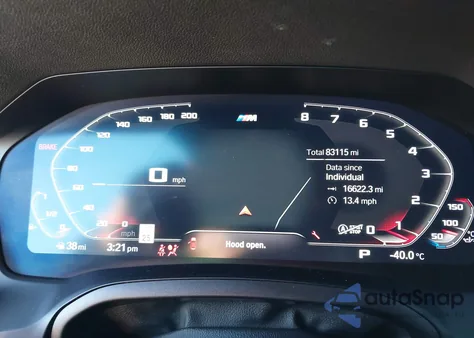 2022 BMW 330I xDrive z USA, uszkodzony, nr VIN 3MW5R7J04N8C25065